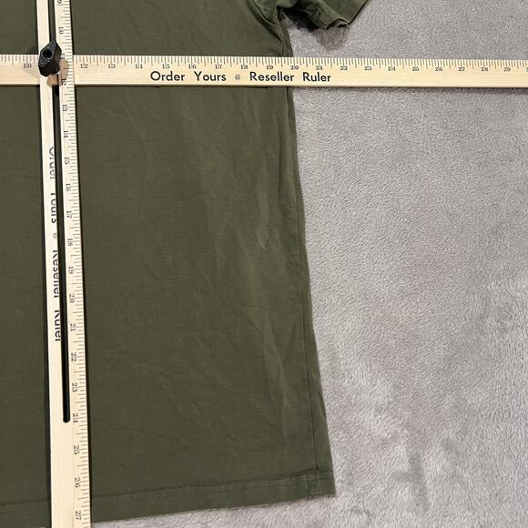 Venum UFC Shirt Mens Large Green Training Gym MMA Tee Short Sleeve Performance - Picture 5 of 5